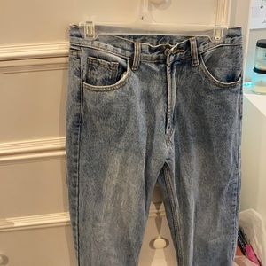 brandy melville/ J. Galt medium wash mom jeans